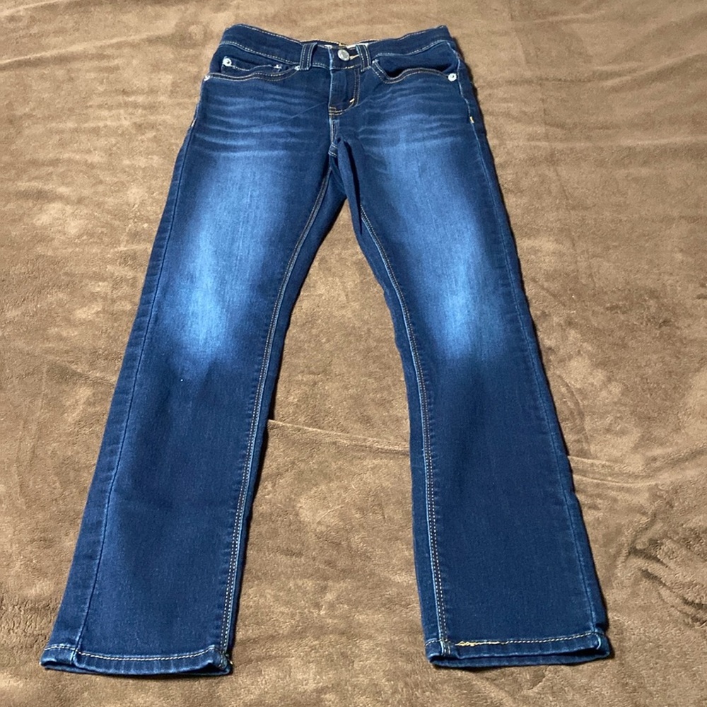 Signature Levi’s jeans boys 10 dark wash